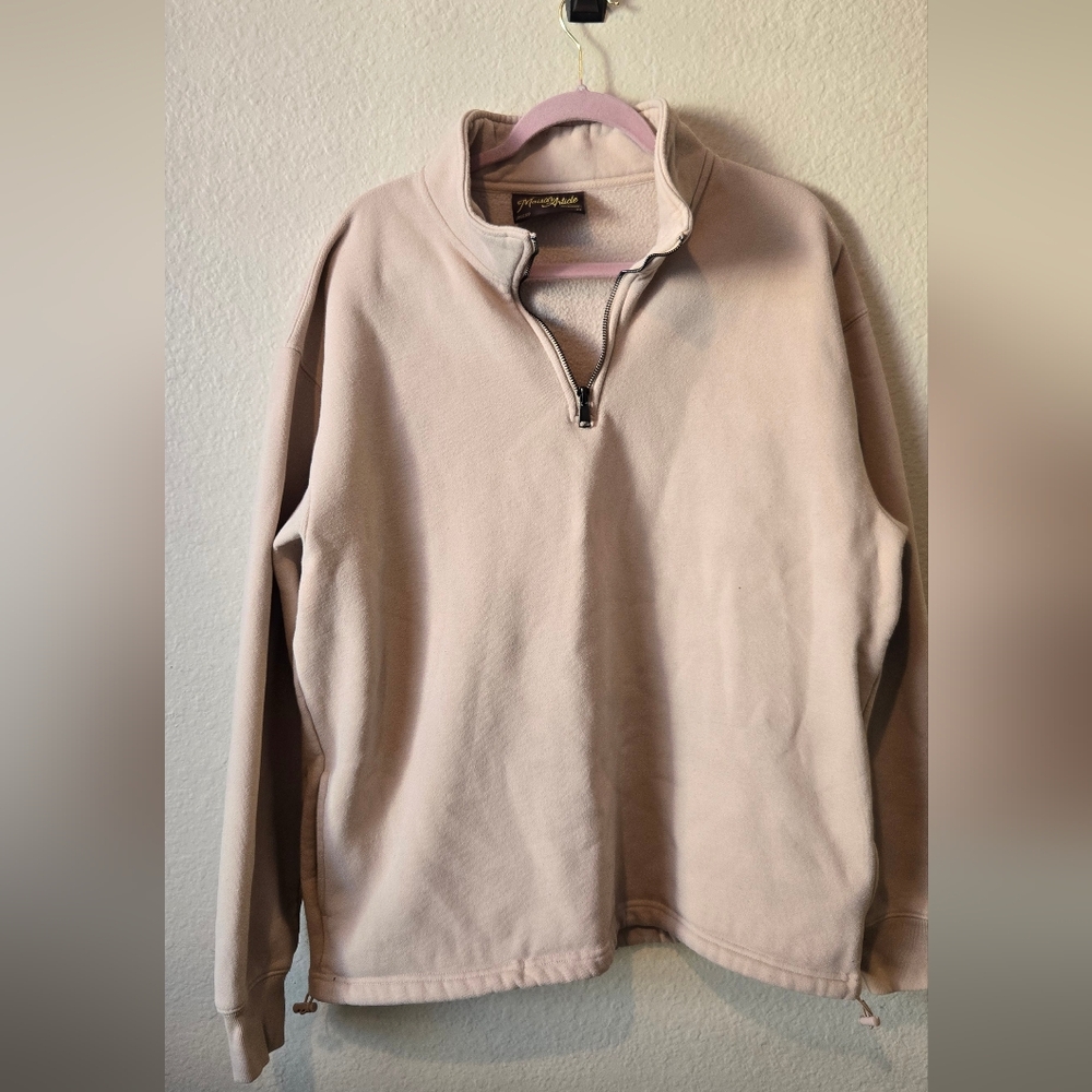 Maison Article Men's XL Quarter Zip Sweatshirt 100% Authentic JM012382#0009